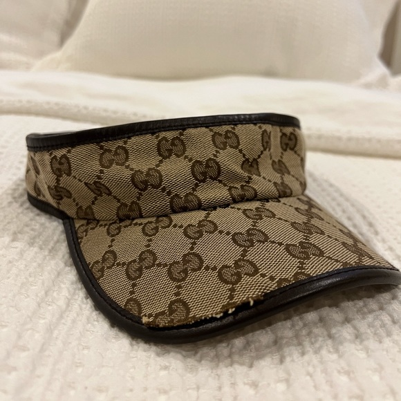 Gucci Polyester Cotton GG Sun Visor #L - Picture 1 of 5